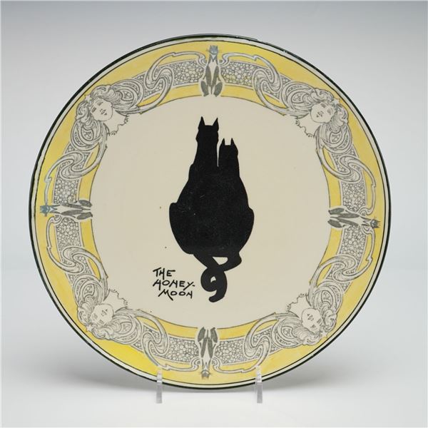Royal Doulton by David Henry Souter Kateroo Series Ware Plate, The Honeymoon