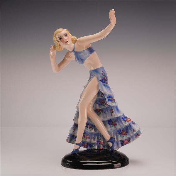 Goldscheider by Josef Lorenzl Art Deco Dancer Figurine, Model 7058