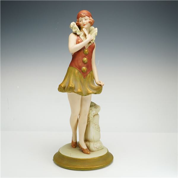 Royal Dux Bohemia Art Deco Porcelain Sculpture Model 3000