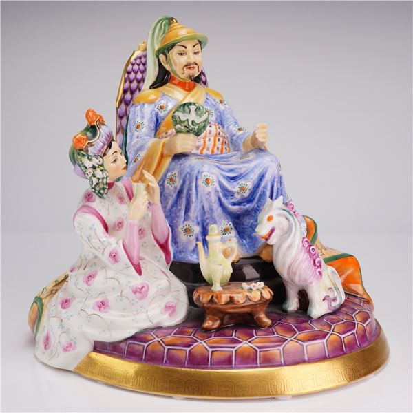 Peggy Davies The Kublai Khan Limited Edition Bone China Ceramic Sculpture