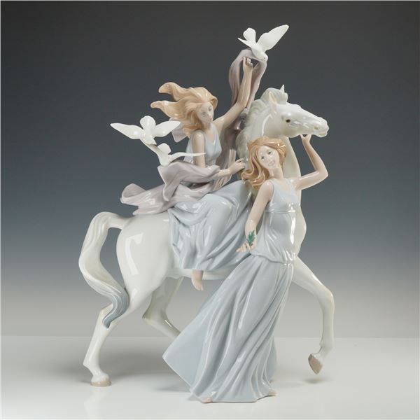 Lladro Porcelain Figurine, Peace and Liberty 01006707