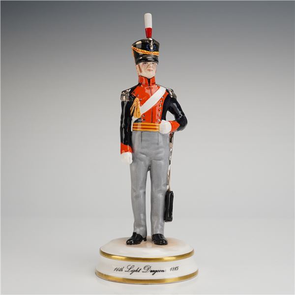 Michael Sutty Porcelain Figurine 16th Light Dragoons 1815