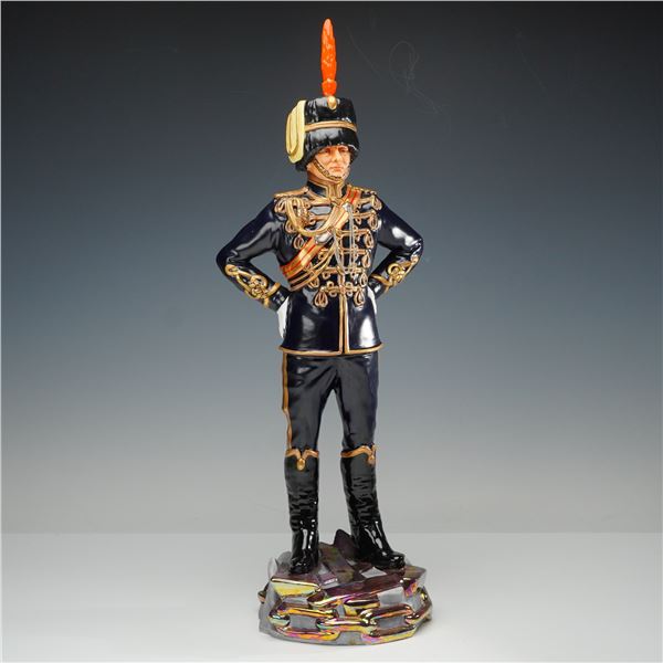 Michael Sutty Sculpture, Second Lieutenant Winston S Churchill 4th Hussars