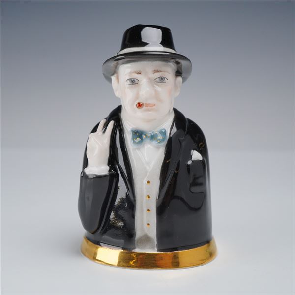 Royal Worcester Winston Churchill Limited Edition Candle Snuffer