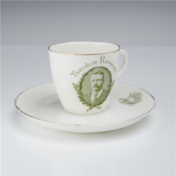 Royal Doulton Theodore Roosevelt Tea Cup and Saucer Set