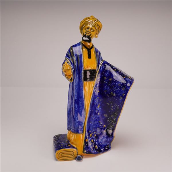 Royal Doulton Flambe Porcelain Figurine The Carpet Seller HN 2776