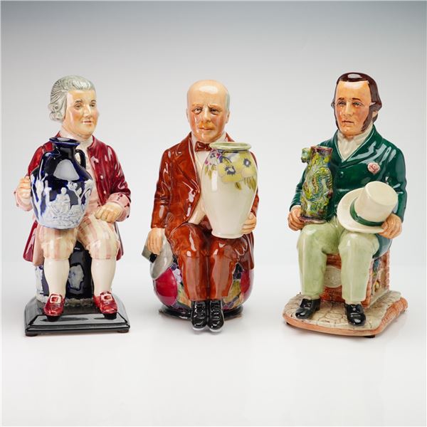 Three Kevin Francis Ceramics Limited Edition Character Toby Jugs, Great Potters