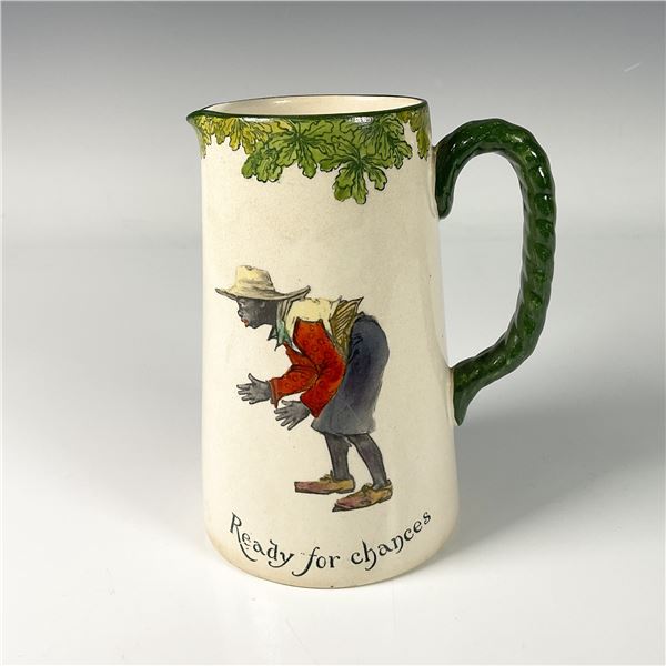 Royal Doulton Porcelain Jug, All Black Team Cricketer