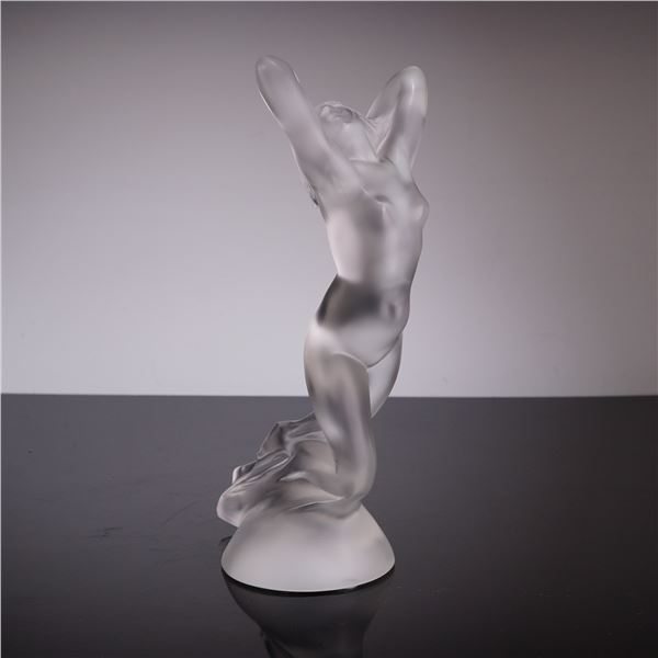 Lalique Vitesse Frosted Crystal Car Mascot