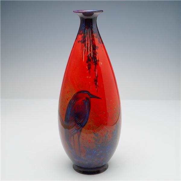 Royal Doulton Flambe Sung Bird Vase