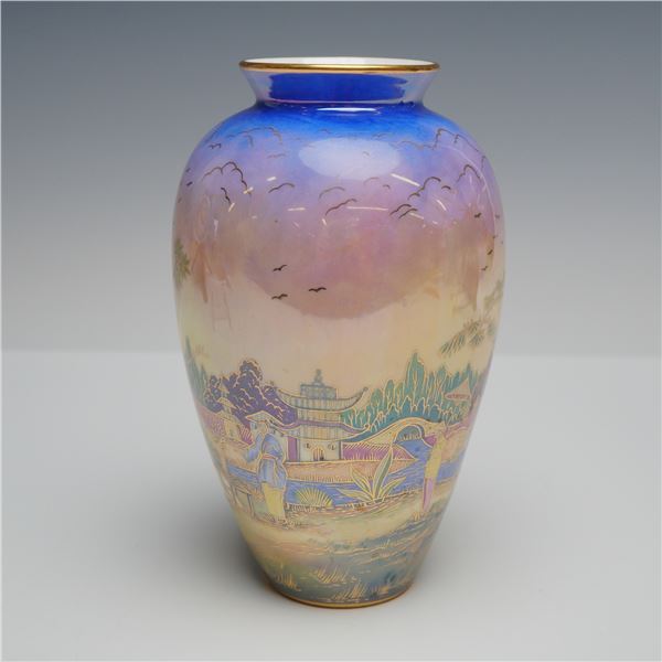 Wedgwood Fairyland Lustre Vase, Willow