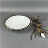 Image 2 : Wedgwood Neoclassical Porcelain Inverted Dome Hanging Lamp