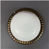 Image 3 : Wedgwood Neoclassical Porcelain Inverted Dome Hanging Lamp