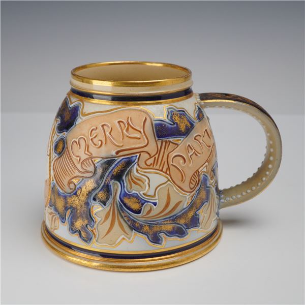 Wedgwood Victorian Gilded Earthenware Tankard