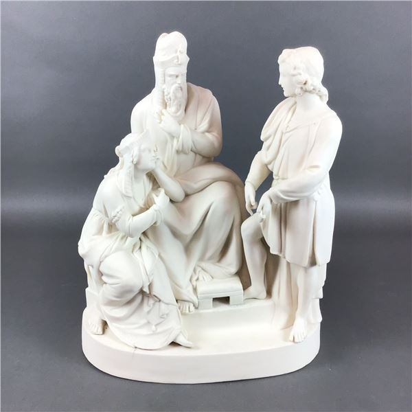 Wedgwood Parian Ware Figural Group, The Interpretation
