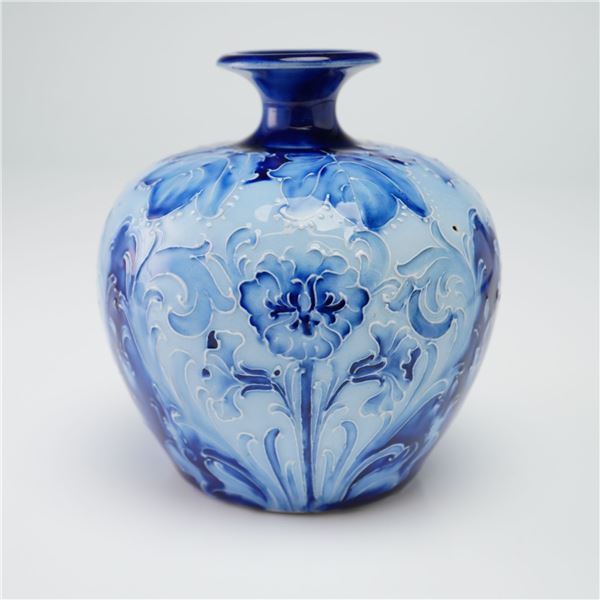 Moorcroft Macintyre Florian Ware Miniature Vase, Dianthus