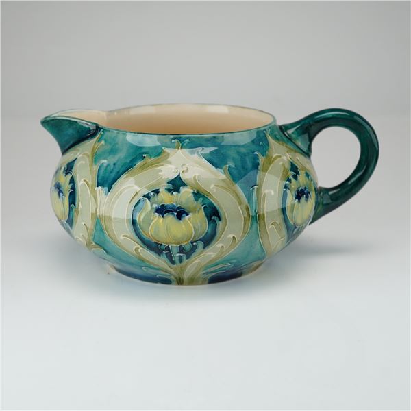 William Moorcroft Florian Ware Floral Creamer