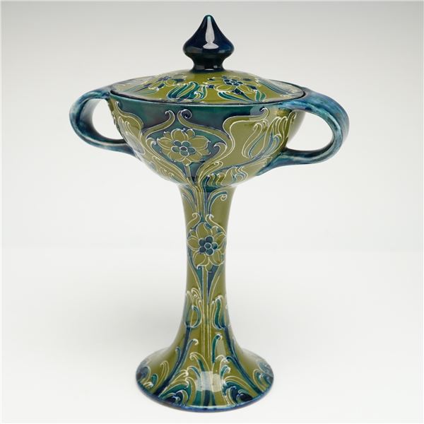 James Macintyre by William Moorcroft Florian Ware Lidded Bonbonniere