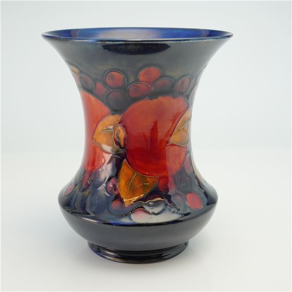 Moorcroft Pottery Vase, Pomegranate
