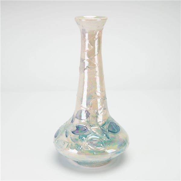 Lise B. Moorcroft Lustre Pottery Seascape Fish Scene Vase