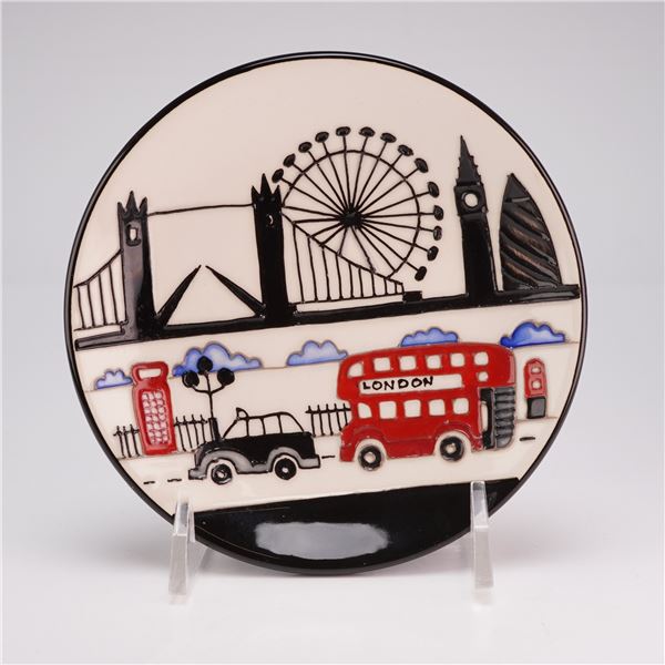 Moorcroft Pottery by Nicola Slaney Pin Dish, Londinium