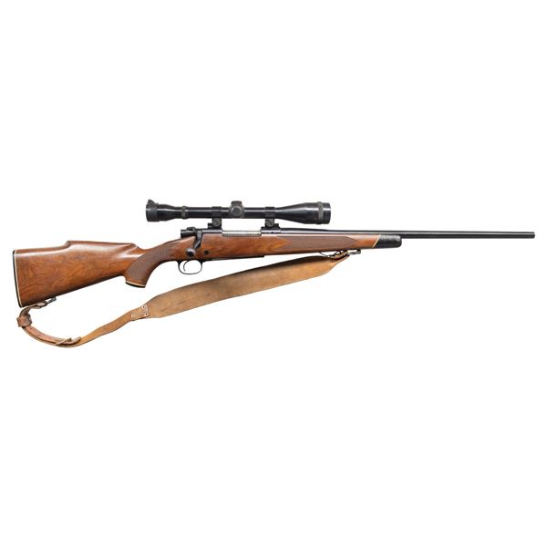 222 REM., WINCHESTER MODEL 70 BOLT ACTION RIFLE.