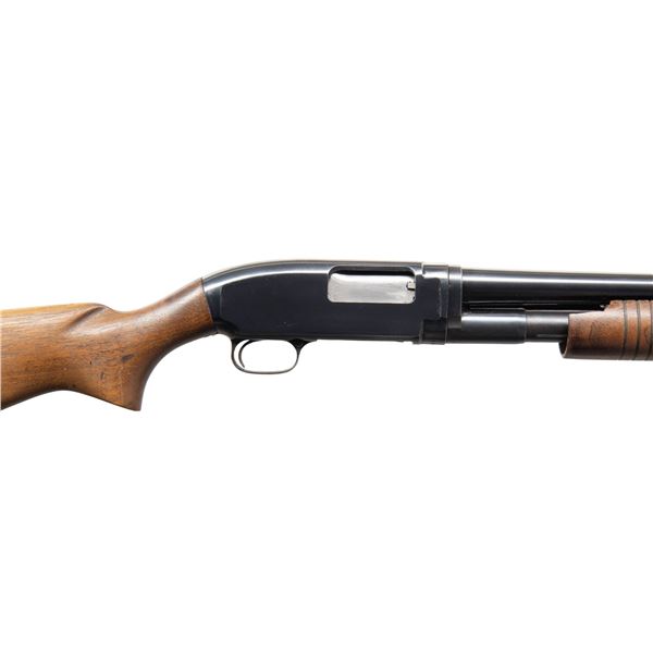 WINCHESTER M12 SLIDE ACTION SHOTGUN.