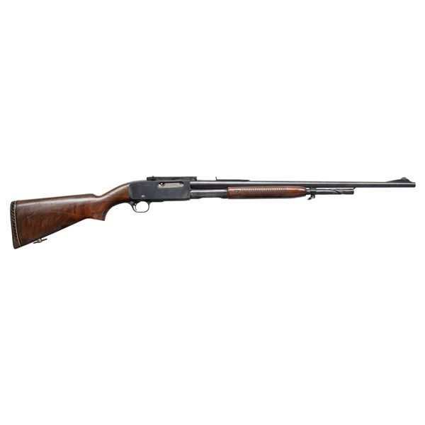 REMINGTON 141 GAMEMASTER SLIDE ACTION RIFLE.