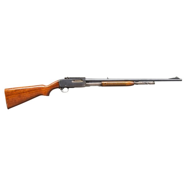 REMINGTON 141 GAMEMASTER SLIDE ACTION RIFLE.