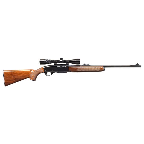 243 WIN., REMINGTON 742 WOODSMASTER SEMI AUTO