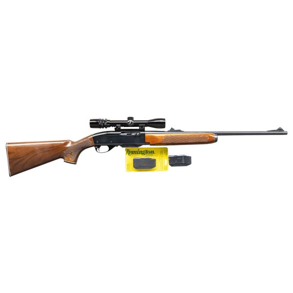 REMINGTON 742 WOODSMASTER SEMI AUTO RIFLE.
