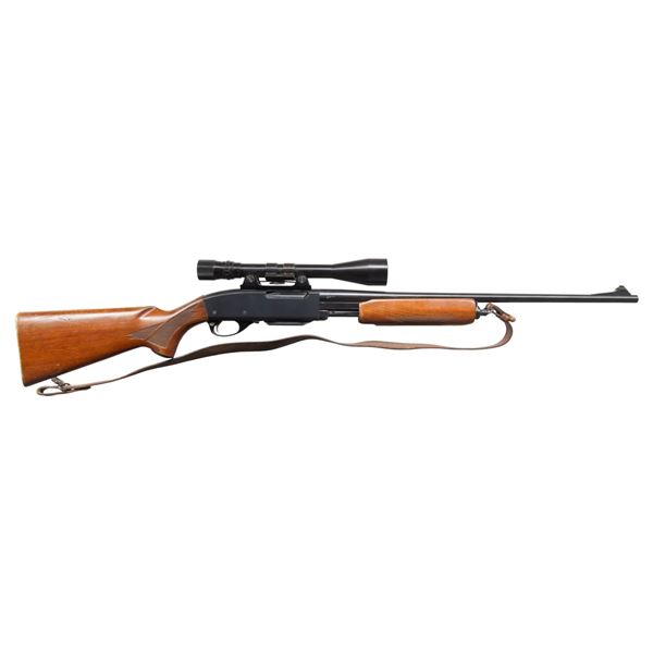 REMINGTON 760 GAMEMASTER PUMP ACTION RIFLE.
