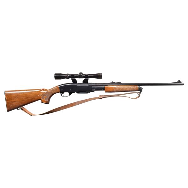 REMINGTON 760 GAMEMASTER PUMP ACTION RIFLE.