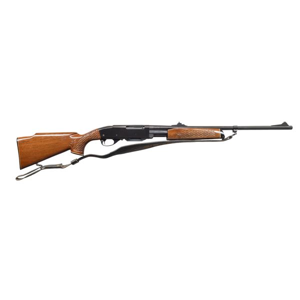 REMINGTON 760 GAME MASTER PUMP ACTION RIFLE.