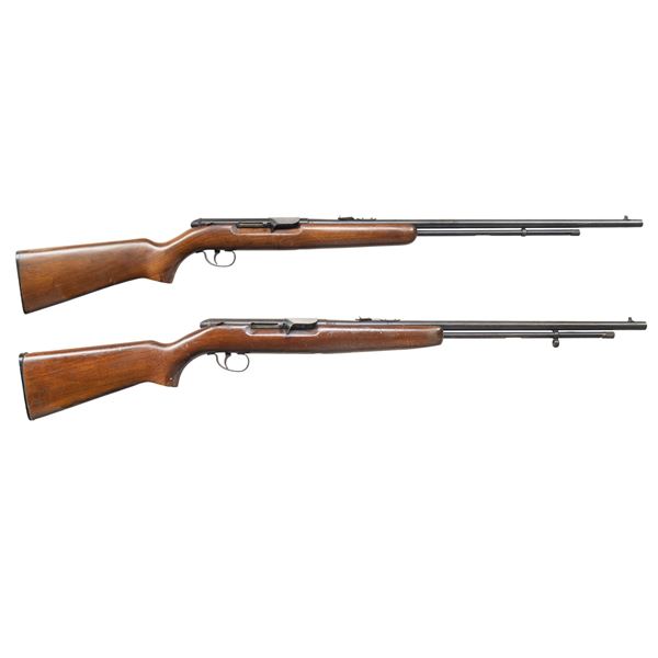 2 REMINGTON M550 SEMI AUTO RIFLES.