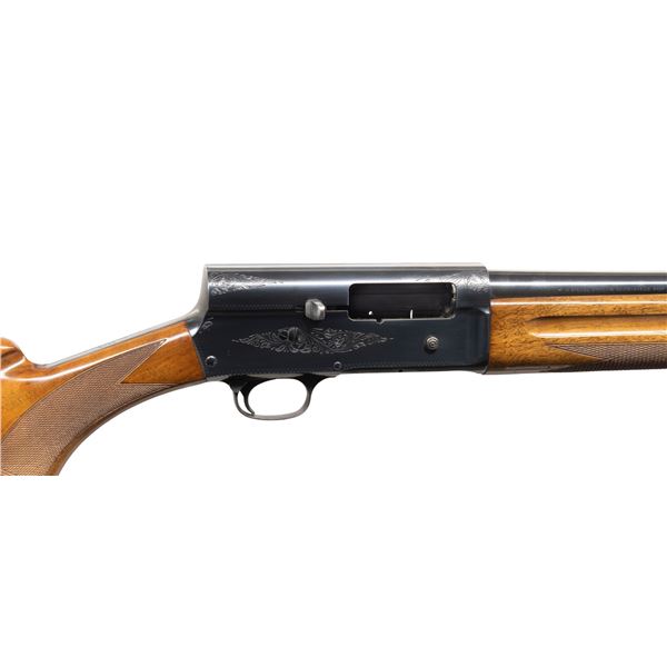 BELGIAN BROWNING A5 SEMI AUTO SHOTGUN.