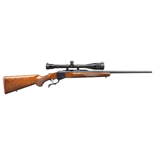 RUGER NO. 1-B SINGLE SHOT RIFLE.
