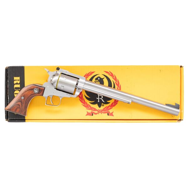 RUGER STAINLESS NM SUPER BLACKHAWK REVOLVER.