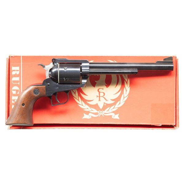 RUGER 1975 NEW MODEL SUPER BLACKHAWK REVOLVER.