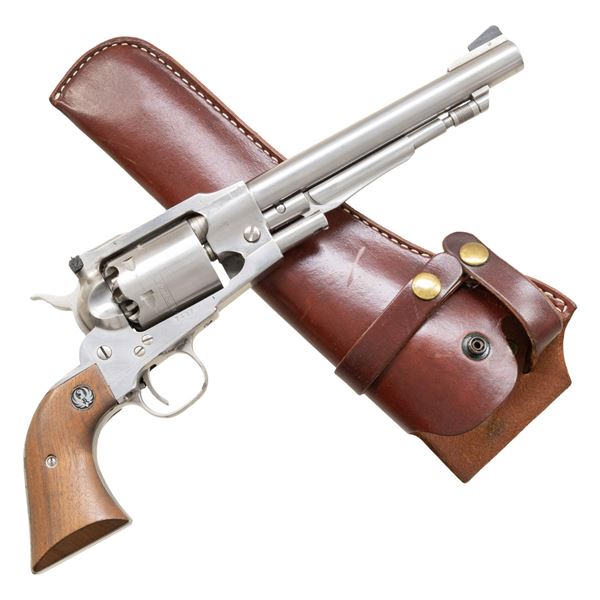 RUGER STAINLESS BICENTENNIAL OLD ARMY REVOLVER.