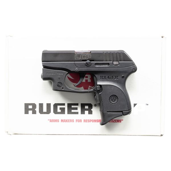 RUGER CTC LASER SIGHTED LCP SEMI-AUTO PISTOL.