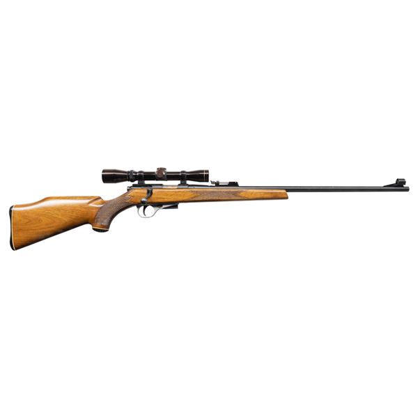 UNIQUE MODEL T DIOPTRA BOLT ACTION RIFLE.
