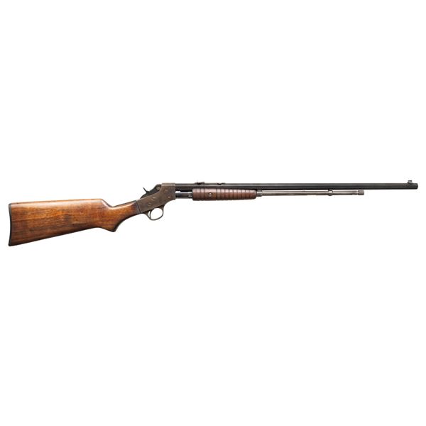 STEVENS VISIBLE LOADER SLIDE ACTION RIFLE.