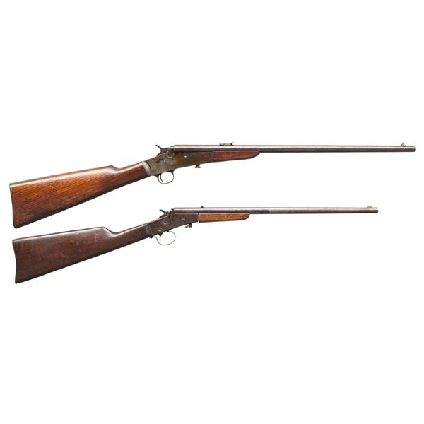 2 SINGLE SHOT BOYS RIFLES.
