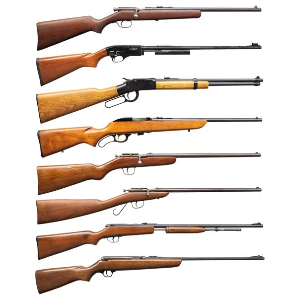 8 22 RF RIFLES.