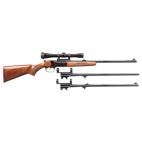 THOMPSON/CENTER TCR 83 SINGLE SHOT RIFLE WITH 2