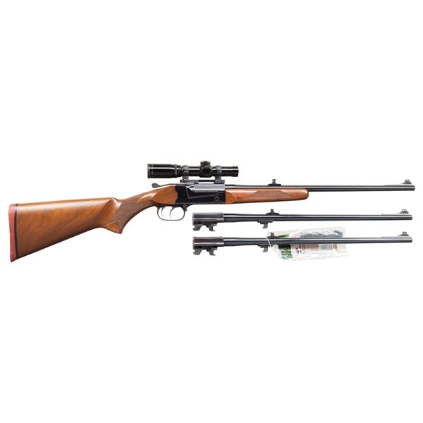 THOMPSON/CENTER TCR 83 SINGLE SHOT RIFLE WITH 2