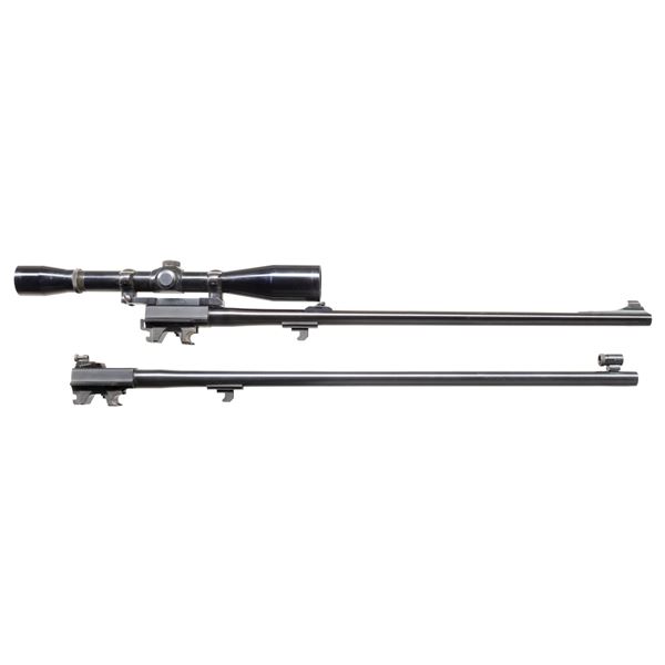 2 THOMPSON CENTER TCR RIFLE BARRELS: 22 HORNET &