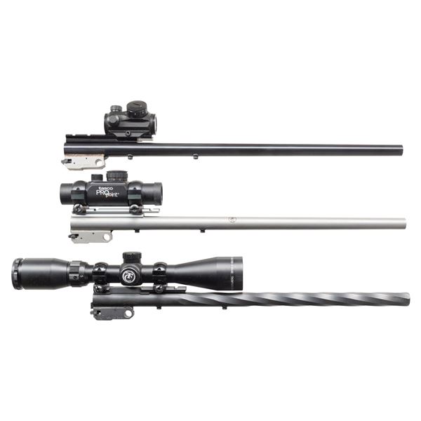 3 MGM T/C CONTENDER CARBINE BARRELS.