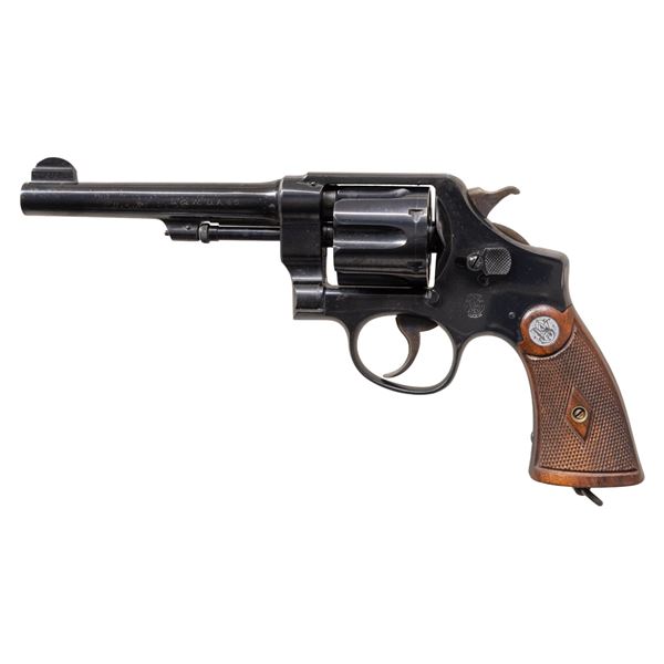 COMMERCIAL SMITH & WESSON MODEL 1917 DA REVOLVER.